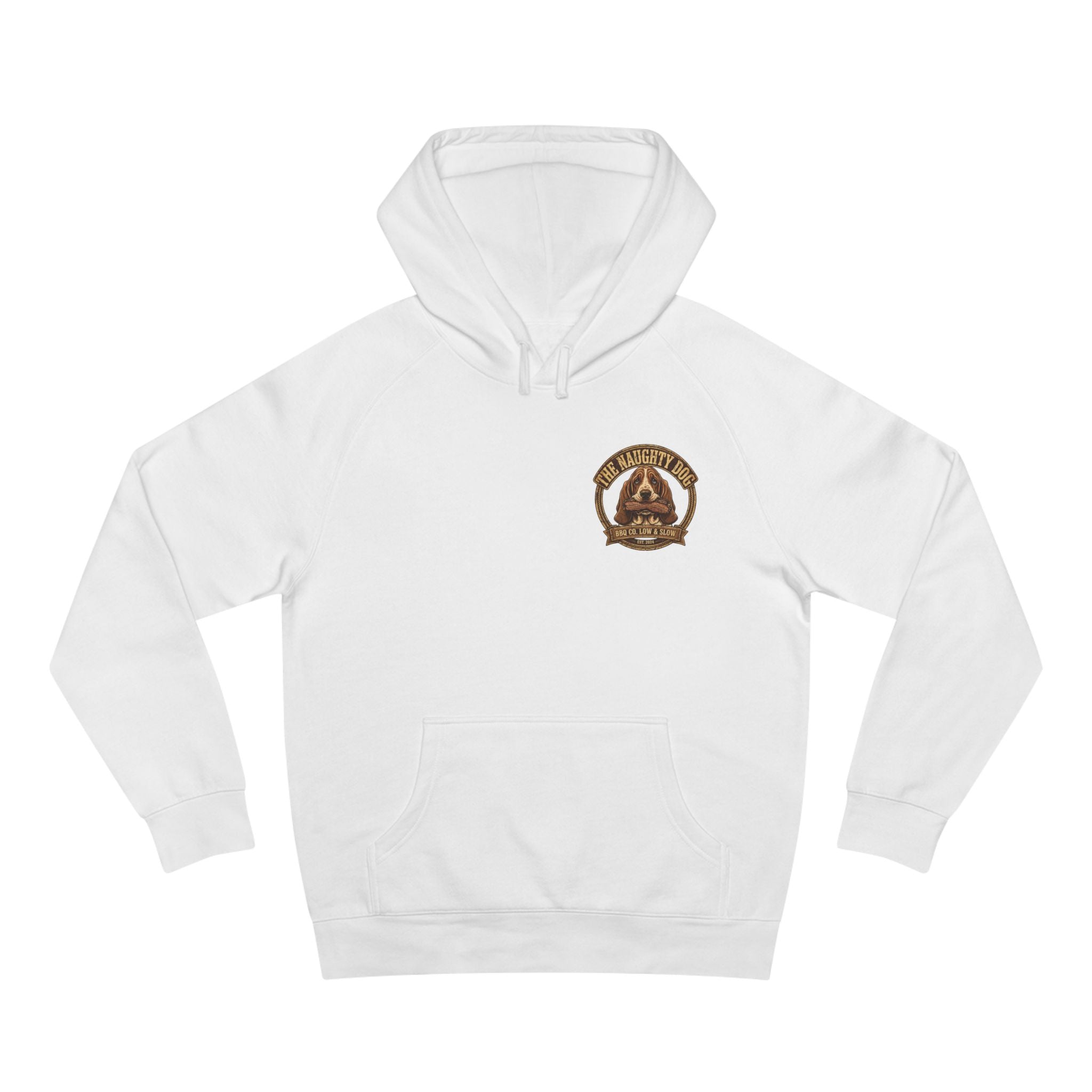 The Naughty Dog Hoodie - Retro Graphic Pullover