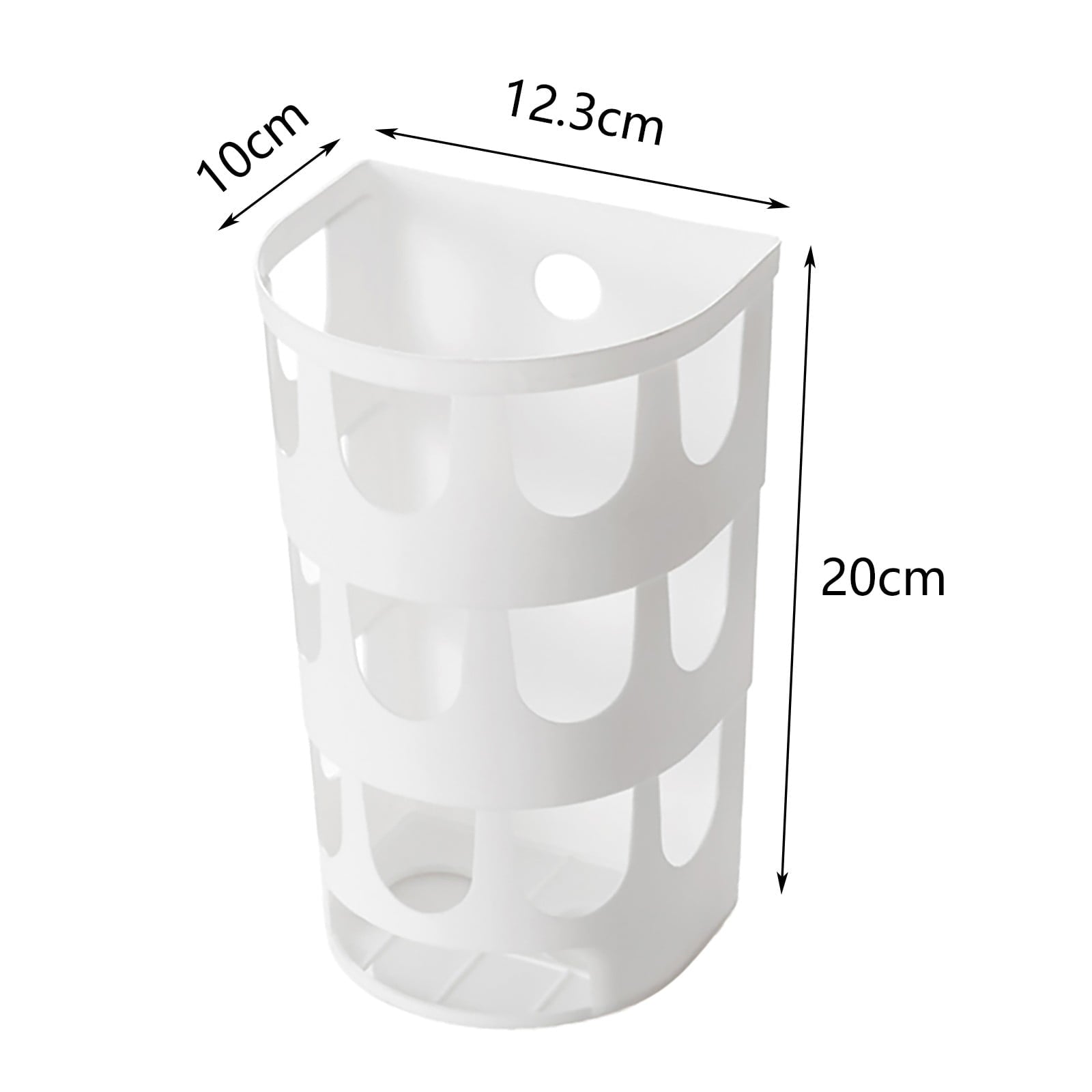 Rack ! Wall Mounted Garbage Bags Tray Storage Box Multipurpose Plastic Bags Holder Rack Kitchen Tableware Sundries Organizer, Wire Shelving Promotion Include 1Pc Storage Rack Green