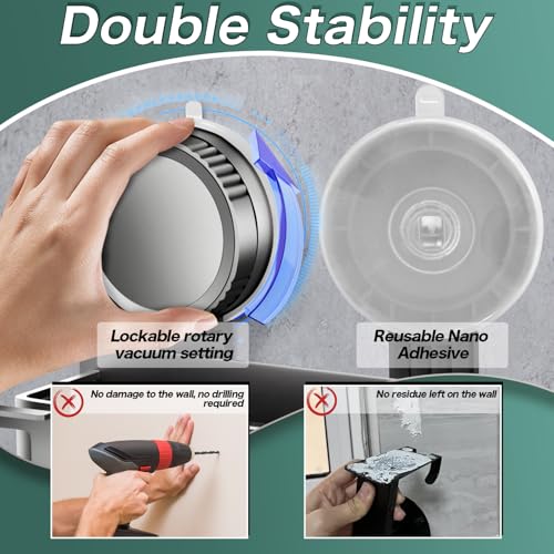 Toothbrush holder - Wall shelf - Bath shelf - Shower rack - Hair dryer shelving unit - Bathroom rack - Storage rack - Storage basket - Organizer - Draining rack - Bathroom furniture - Bathroom - Toilet - Black - 1 piece