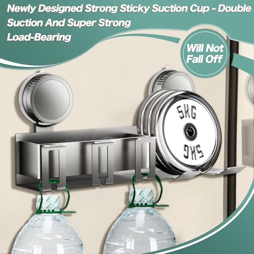 Toothbrush holder - Wall shelf - Bath shelf - Shower rack - Hair dryer shelving unit - Bathroom rack - Storage rack - Storage basket - Organizer - Draining rack - Bathroom furniture - Bathroom - Toilet - Black - 1 piece