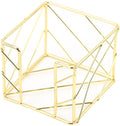 Sticky Note Organizer - Storage Rack - Metal Storage Rack - Creative Openwork Note Box - Desk Storage Accessories - Post-it Holder - Gold