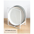 Tower Plate Rack/Dish Stand/Dish Storage/Plate Holder - Large - Space-Saving Cabinet Storage & Dish Storage Rack