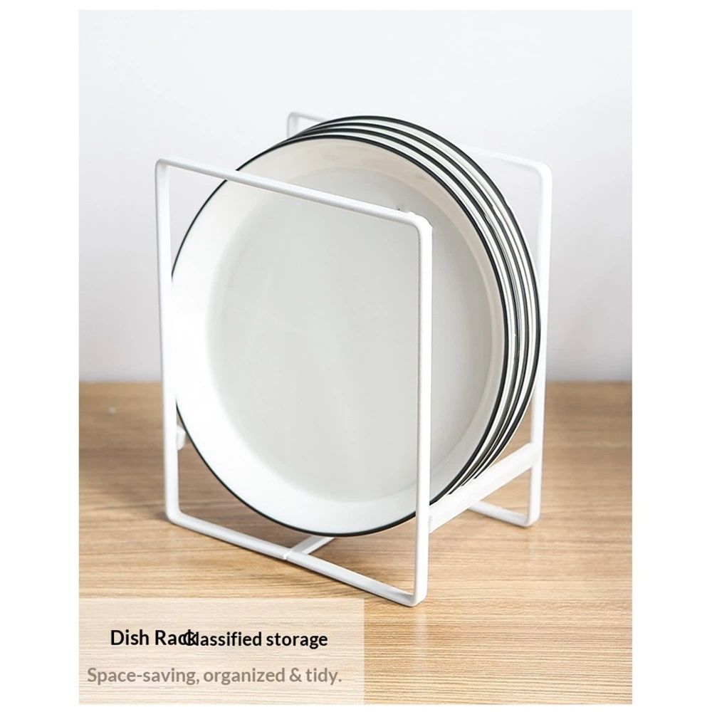 Tower Plate Rack/Dish Stand/Dish Storage/Plate Holder - Large - Space-Saving Cabinet Storage & Dish Storage Rack