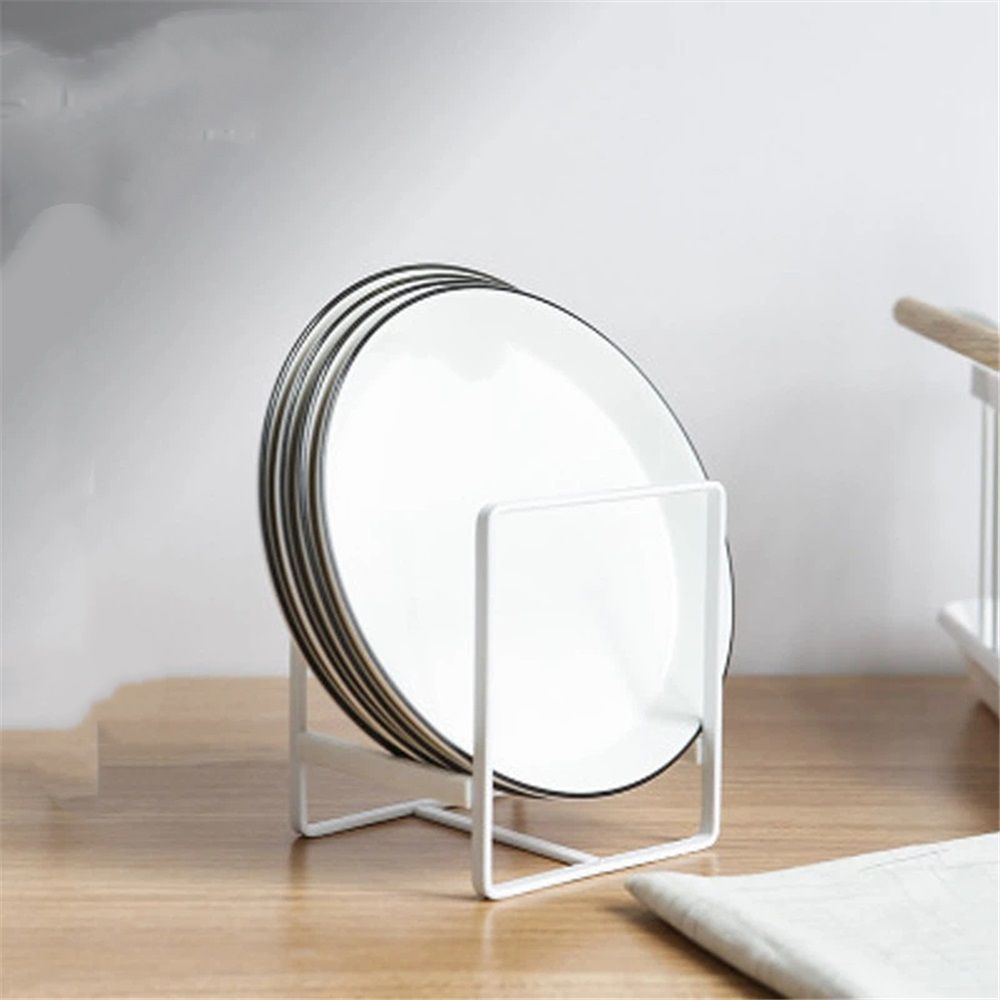 Tower Plate Rack/Dish Stand/Dish Storage/Plate Holder - Large - Space-Saving Cabinet Storage & Dish Storage Rack