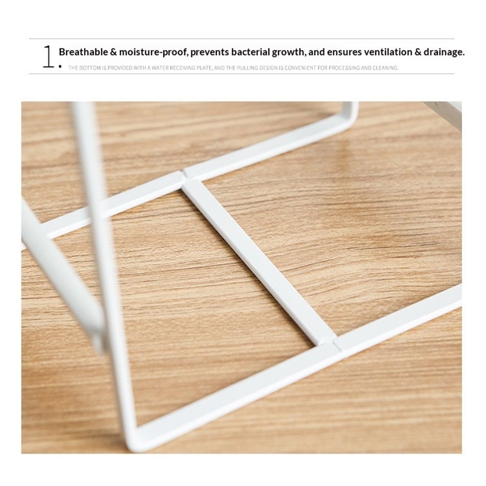 Tower Plate Rack/Dish Stand/Dish Storage/Plate Holder - Large - Space-Saving Cabinet Storage & Dish Storage Rack