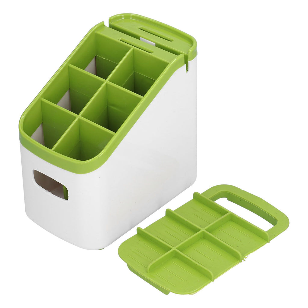 Cutlery Storage Box with Knife Rack Drain Chopstick Rack Kitchen Supplies Storage Rack