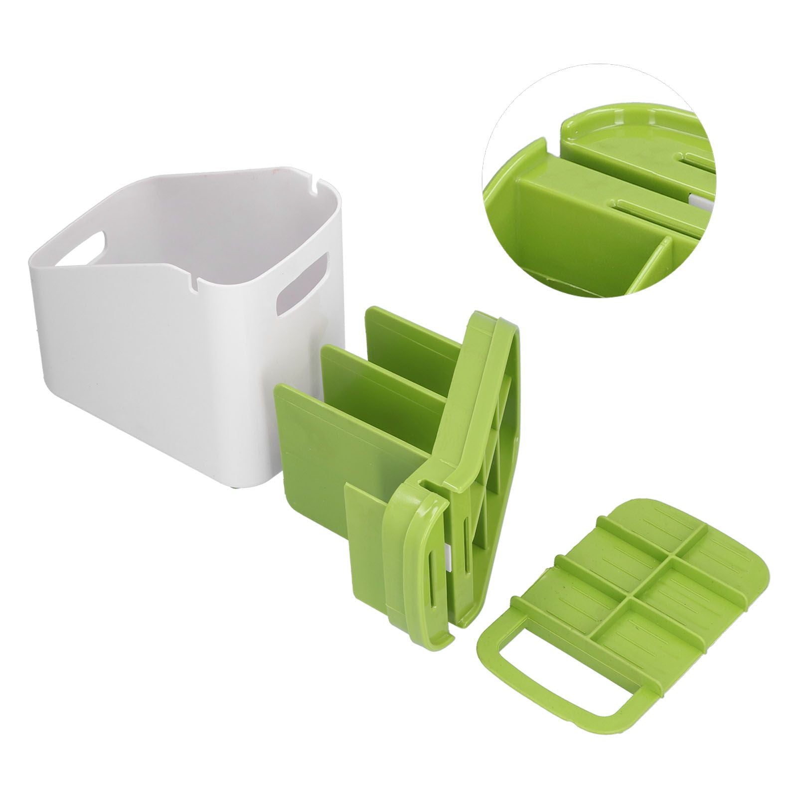 Cutlery Storage Box with Knife Rack Drain Chopstick Rack Kitchen Supplies Storage Rack