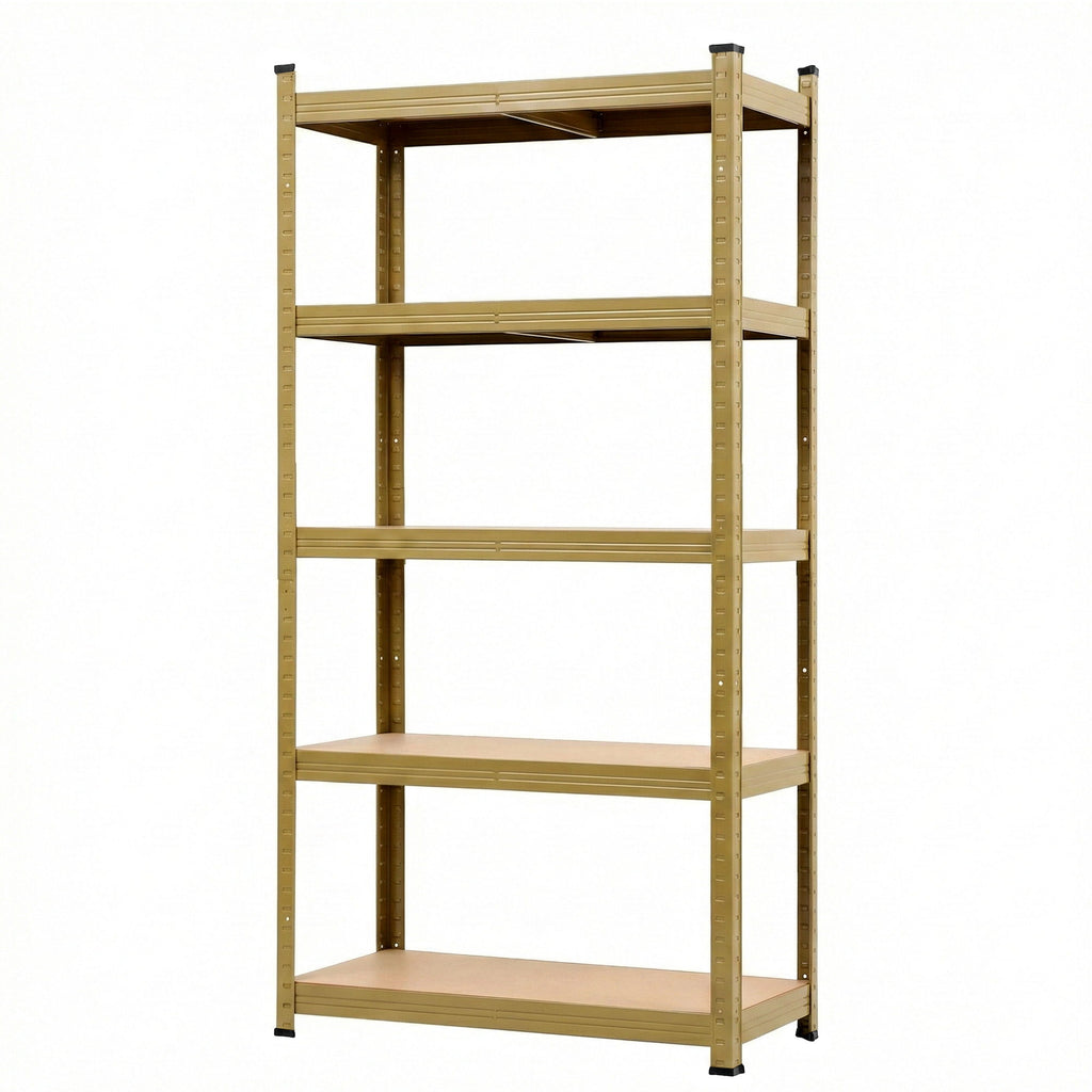 Giantz Garage Shelving 1.6X0.8m Warehouse Shelves Storage Rack Pallet Racking Yellow